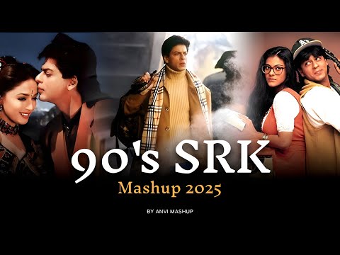 90's SRK Romantic Mashup | Anvi Mashup | SRK Romantic Songs | Best Of Shahrukh Khan | 90s Love Songs