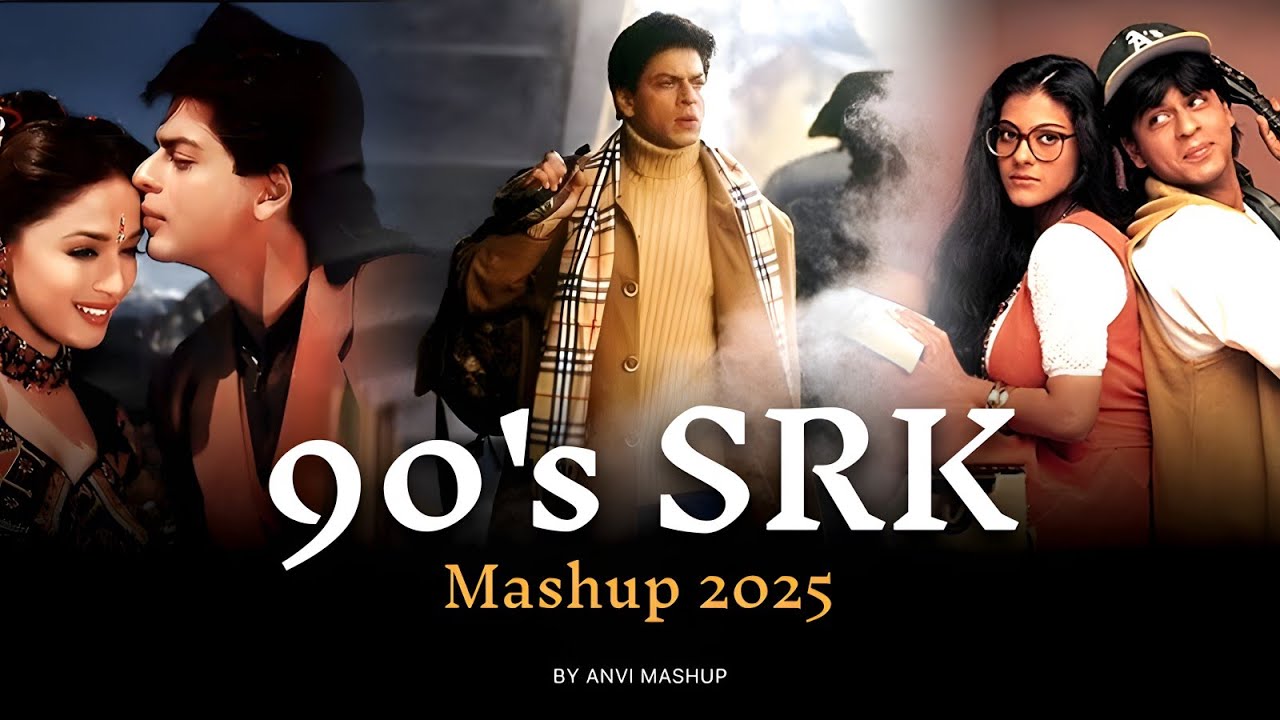 90s SRK Romantic Mashup 🎶 | Anvi's Best Love Songs