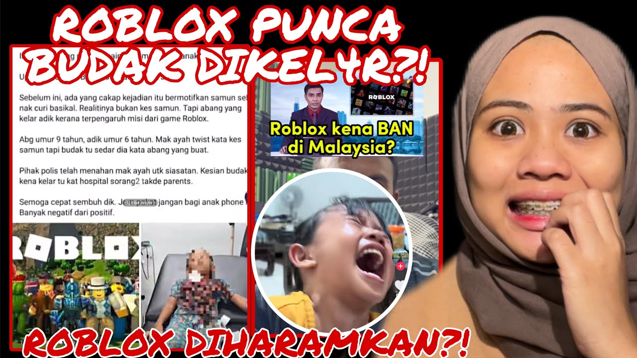 Viral Roblox Punca Budak DlKel4r? Apakah Roblox Diharamkan Sepenuhnya? 🚨
