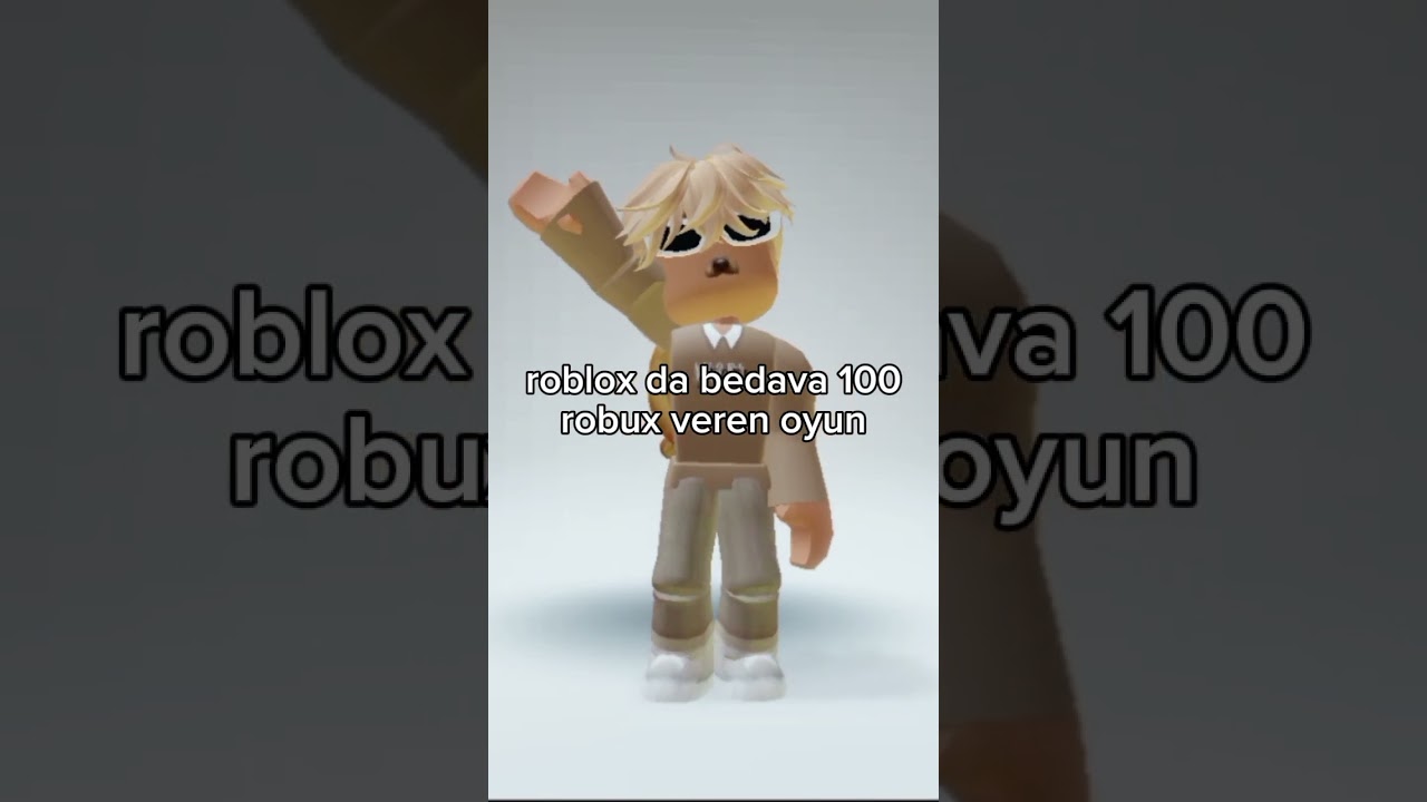 Bedava 100 Robux Veren Roblox Oyunu | Ben Şook 😱🤔 #Shorts #Viral #FreeItem
