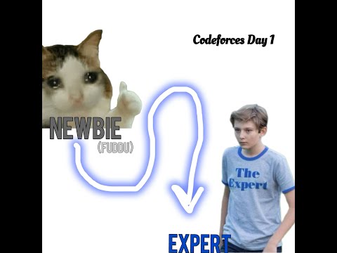 Newbie to expert || codeforces Day 1 live