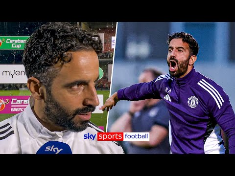 "My players spoke very loudly for me" | Ruben Amorim reacts to Man Utd Carabao Cup exit
