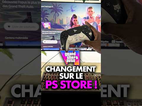GTA 6 : Ça BOUGE sur le PLAYSTATION STORE ! 🔥 Rockstar met à jour la page