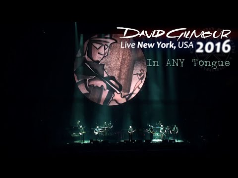 David Gilmour - In Any Tongue | New York, USA - April 11th, 2016 | Subs SPA-ENG