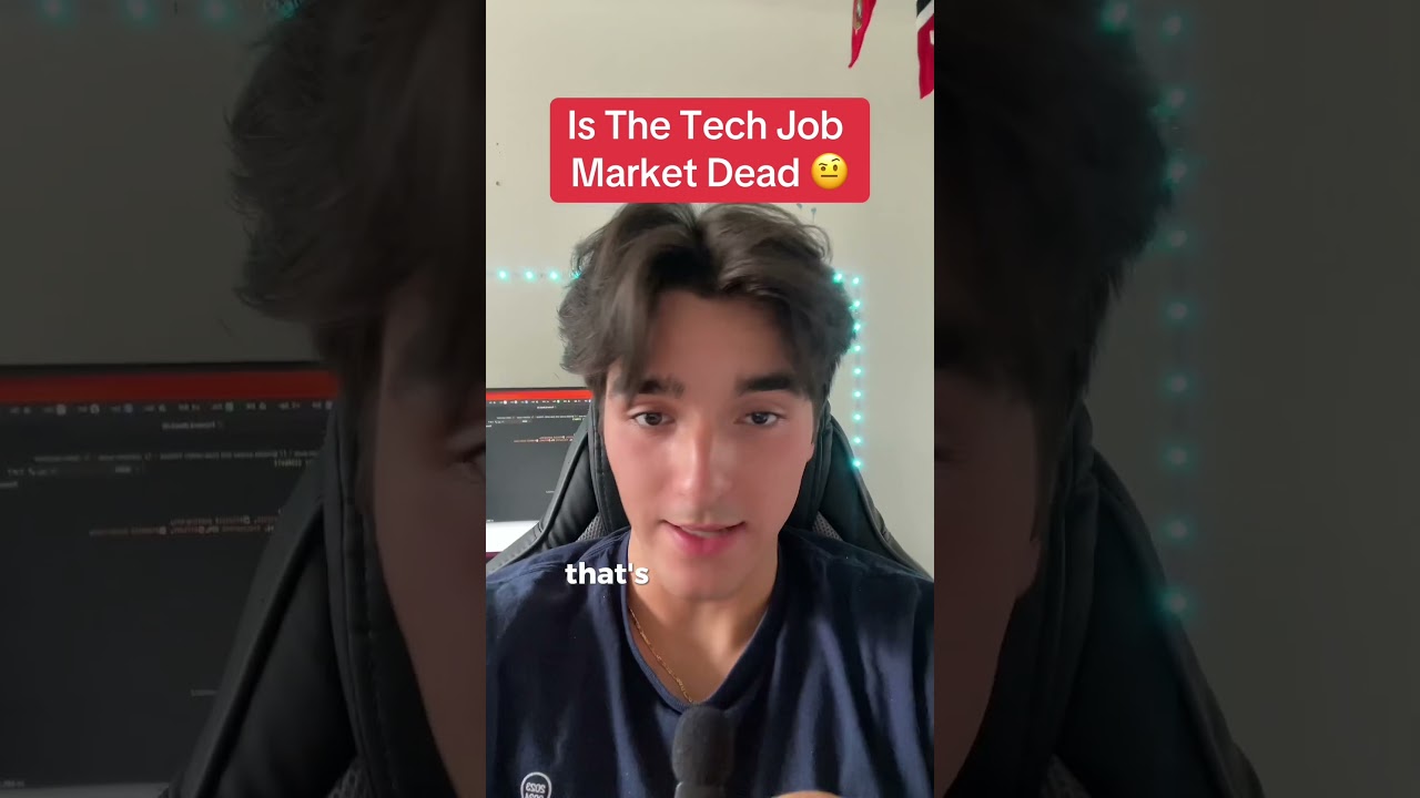Is the Tech Job Market Dead? 🤔