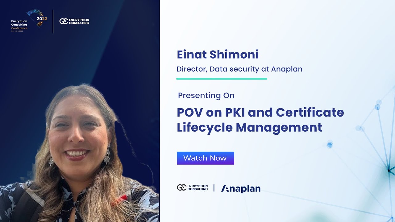 Expert Insights on PKI & Certificate Lifecycle Management π | Anaplan & Encryption Consulting
