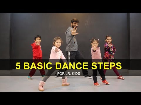 Kids Dance Tutorial: 5 Basic Steps for Ages 3-7 | Deepak Tulsyan