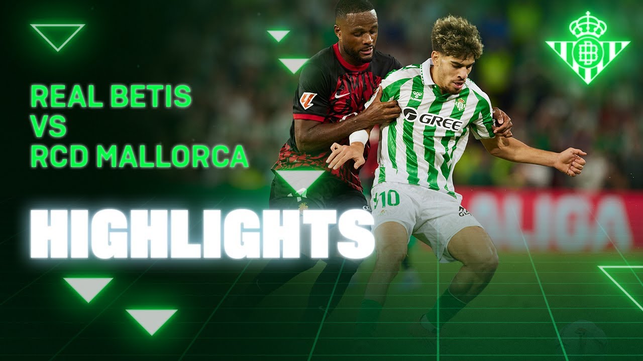 Resumen y Destacados del Partido Betis vs. Mallorca | LaLiga Jornada 6 ⚽️