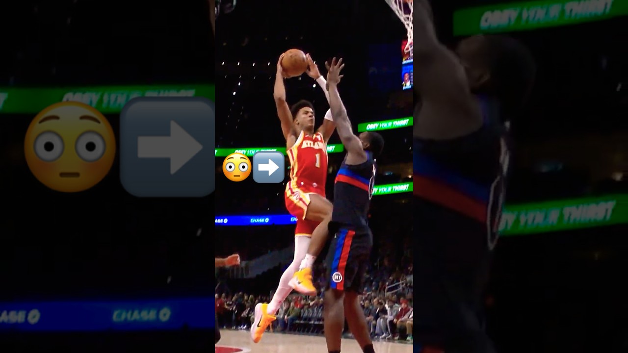 Incredible Play by Jalen Johnson! 🔥