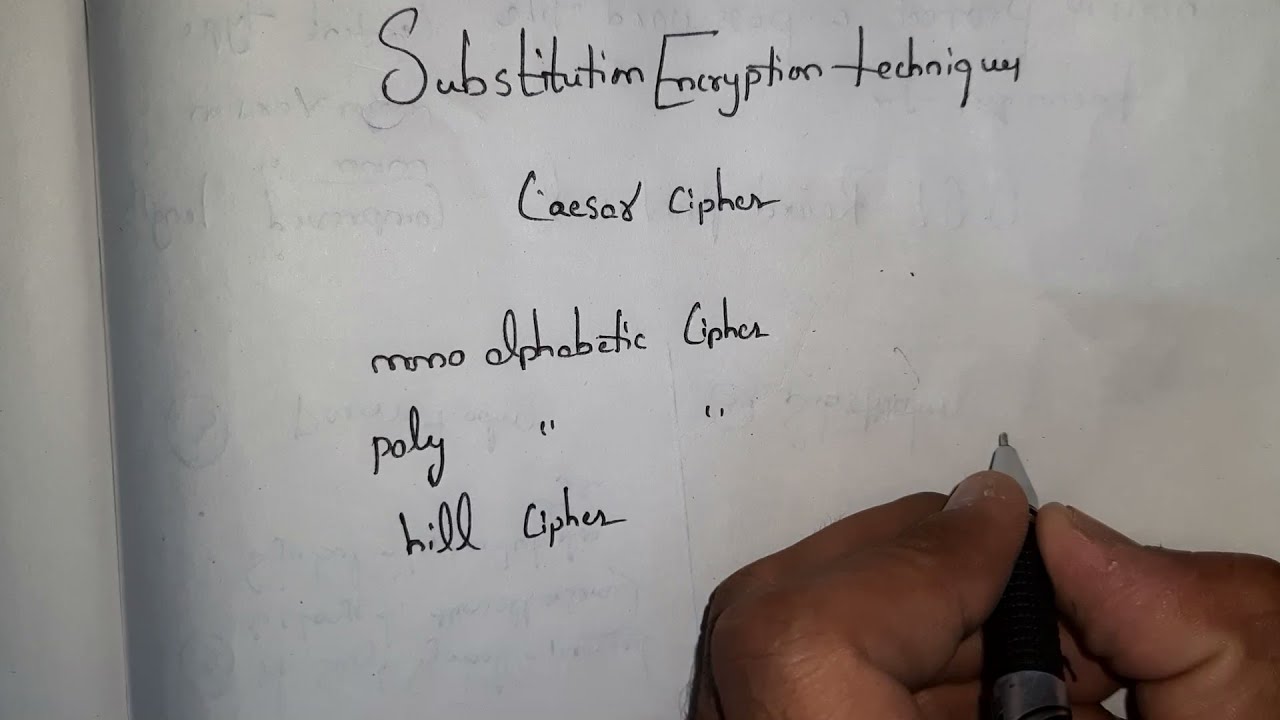 Explore Different Substitution Encryption Techniques: Caesar, Monoalphabetic, Polyalphabetic & Hill Ciphers 🔐