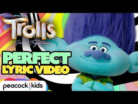 "Perfect" Official Lyric Video (2023) | TROLLS BAND TOGETHER