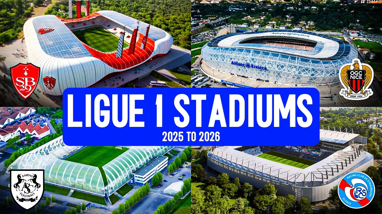 Ligue 1 Stadiums Ranked 2025-26 🏟️