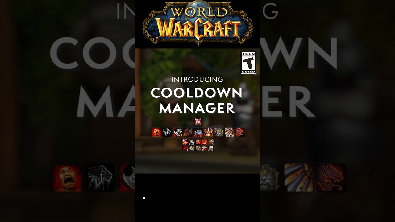 The WoW UI levels up in Patch 11.1.5 with the new Cooldown Manager #worldofwarcraft #warcraft #mmo