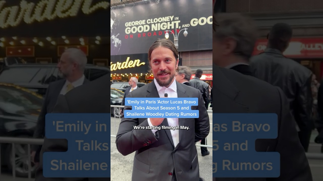 Lucas Bravo Teases 'Emily in Paris' S5 & Shailene Rumors