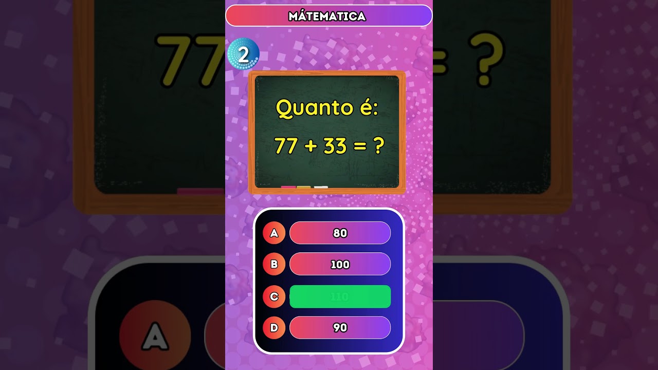 Desafie suas habilidades com o Quiz de Matemática Ep 3! 🧠