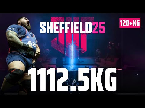 Jesus Olivares 120+ | 1112.5kg Total | Sheffield 2025