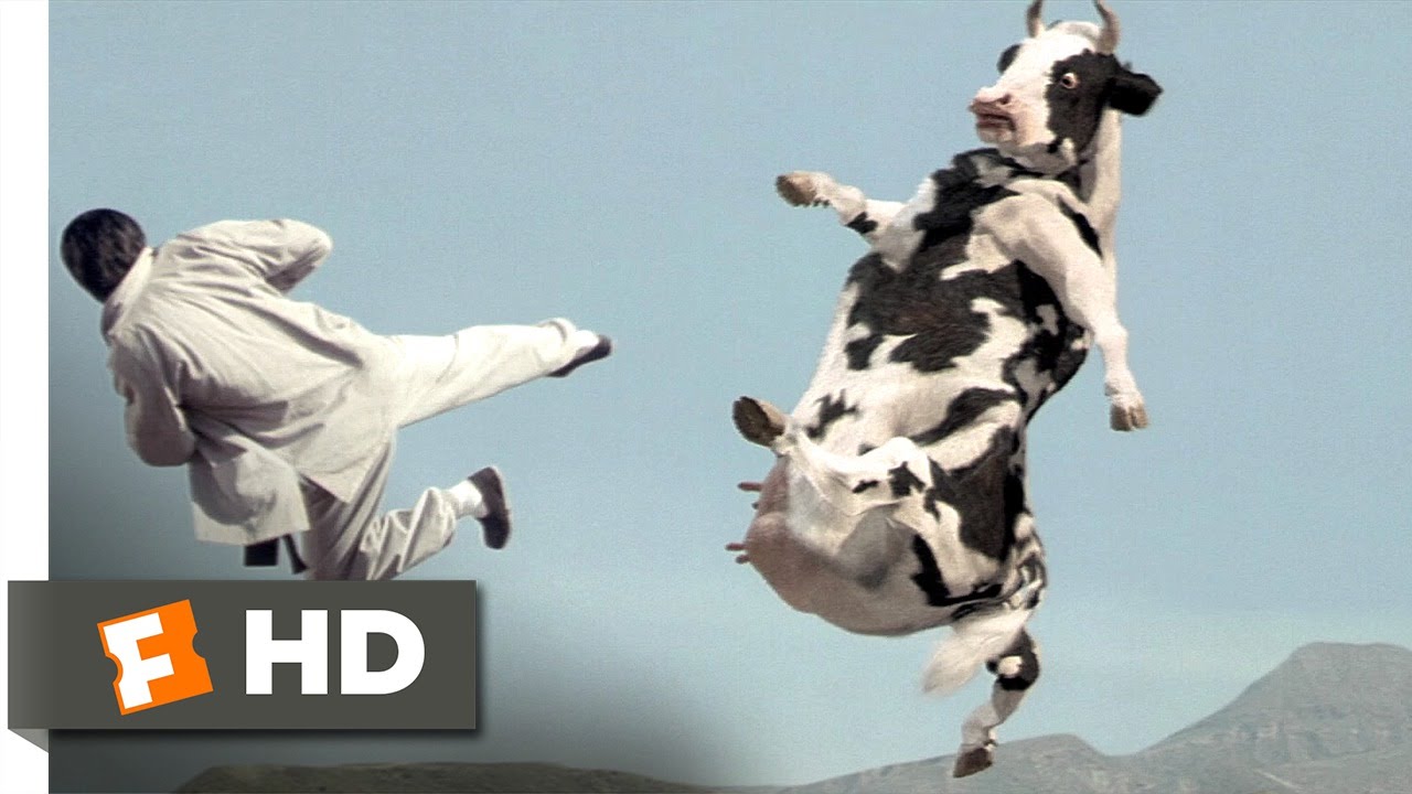 Kung Pow: Enter the Fist - Epic Cow Fight Scene (2002) 🎬