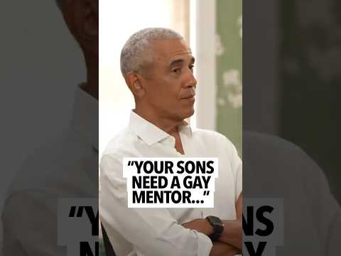 Barack and Michelle Obama say young boys need gay mentors to be well-rounded, still pushing agenda