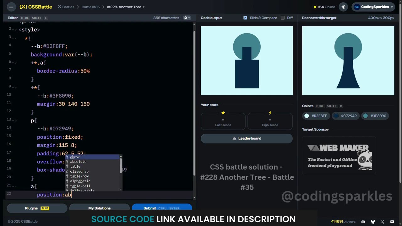 CSS Battle #228: Another Tree 🌳