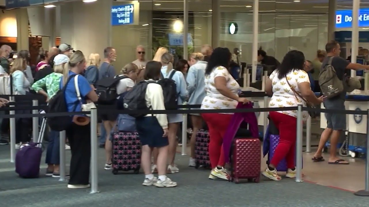 Gov't Shutdown Delays at Orlando Airport ✈️