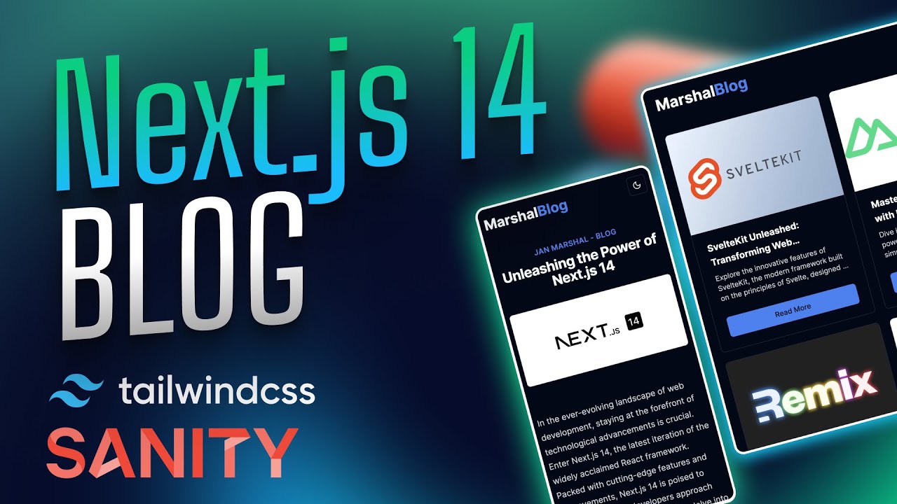 Build a Next.js 14 Blog with React, Sanity.io & Tailwind