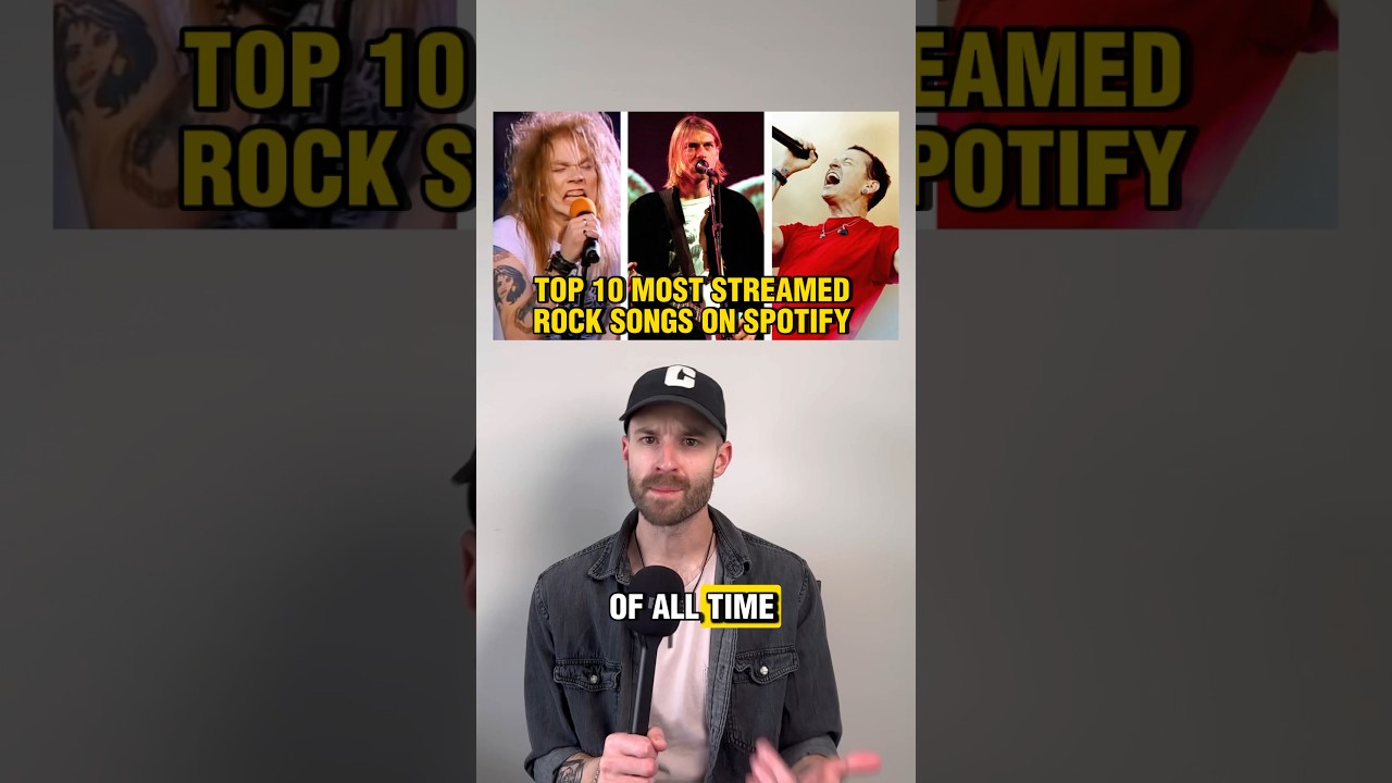 Top 10 Most Streamed Rock Songs of All Time on Spotify 🎸