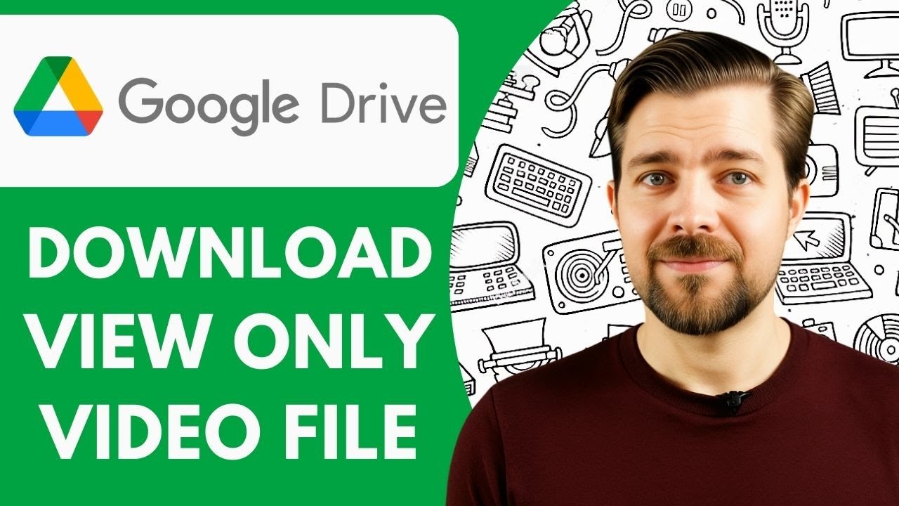 How To Download View Only Video File from Google Drive  2025 (Updated Tutorial)
