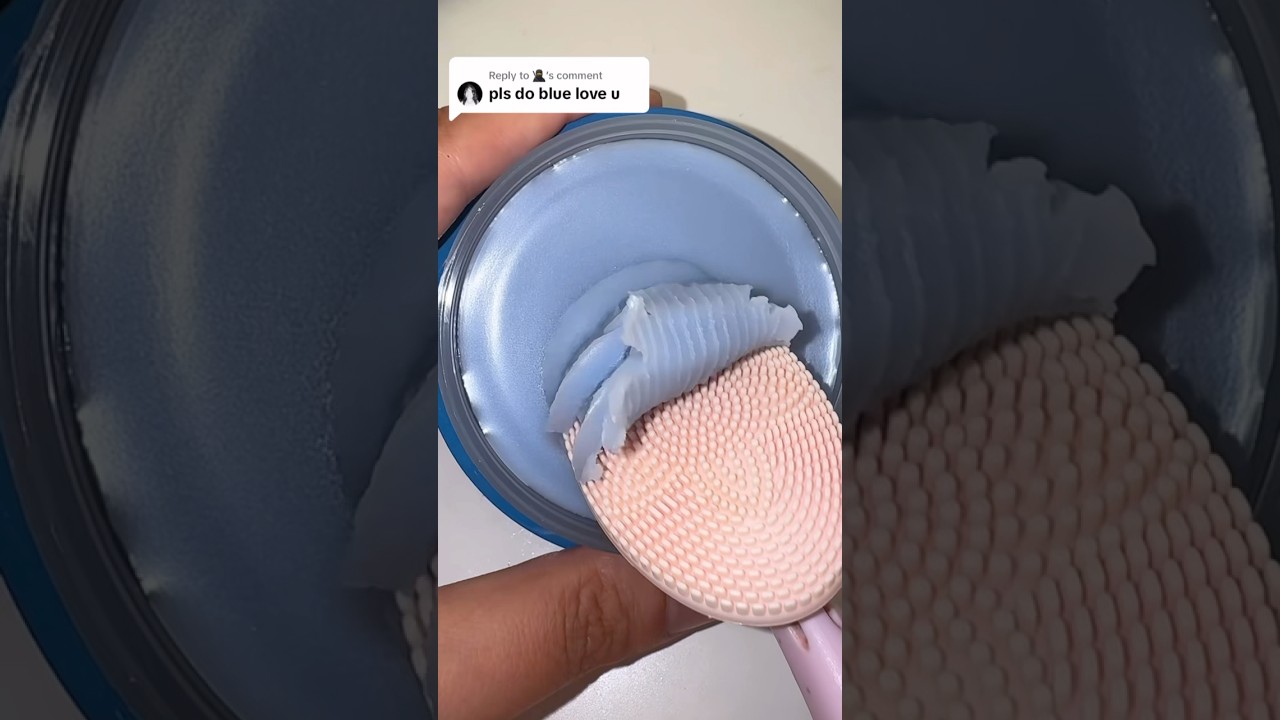 Blue Skincare Routine for Radiant Skin 💙