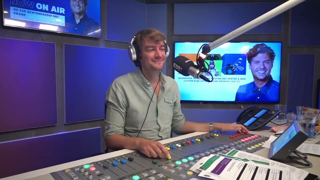 Javi Escalera & Frank Dane's Radio538 Morning Show 🎙️