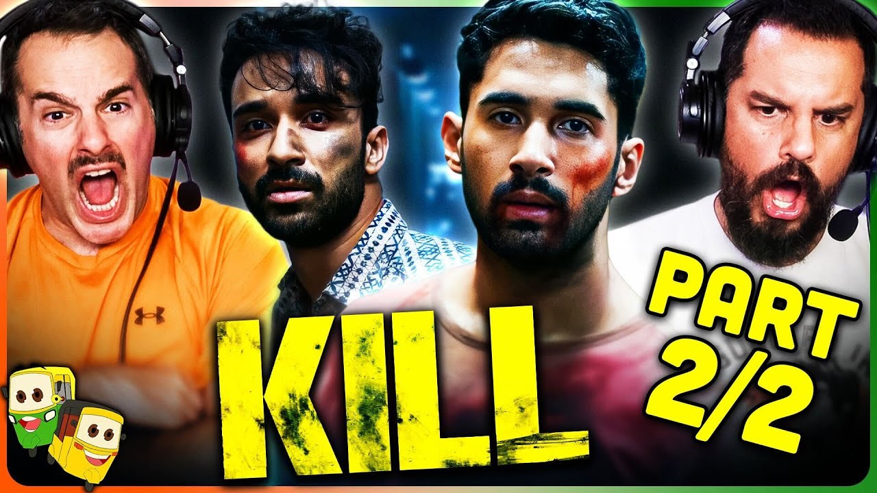 KILL Movie Reaction | Lakshya & Raghav Juyal 🎬