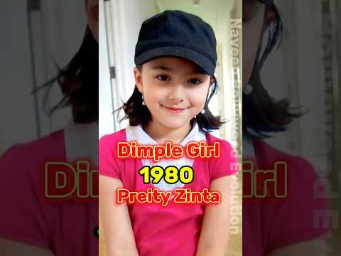 Preity Zinta Age Transformation | Kasam khake kaho | #preityzinta #evolution