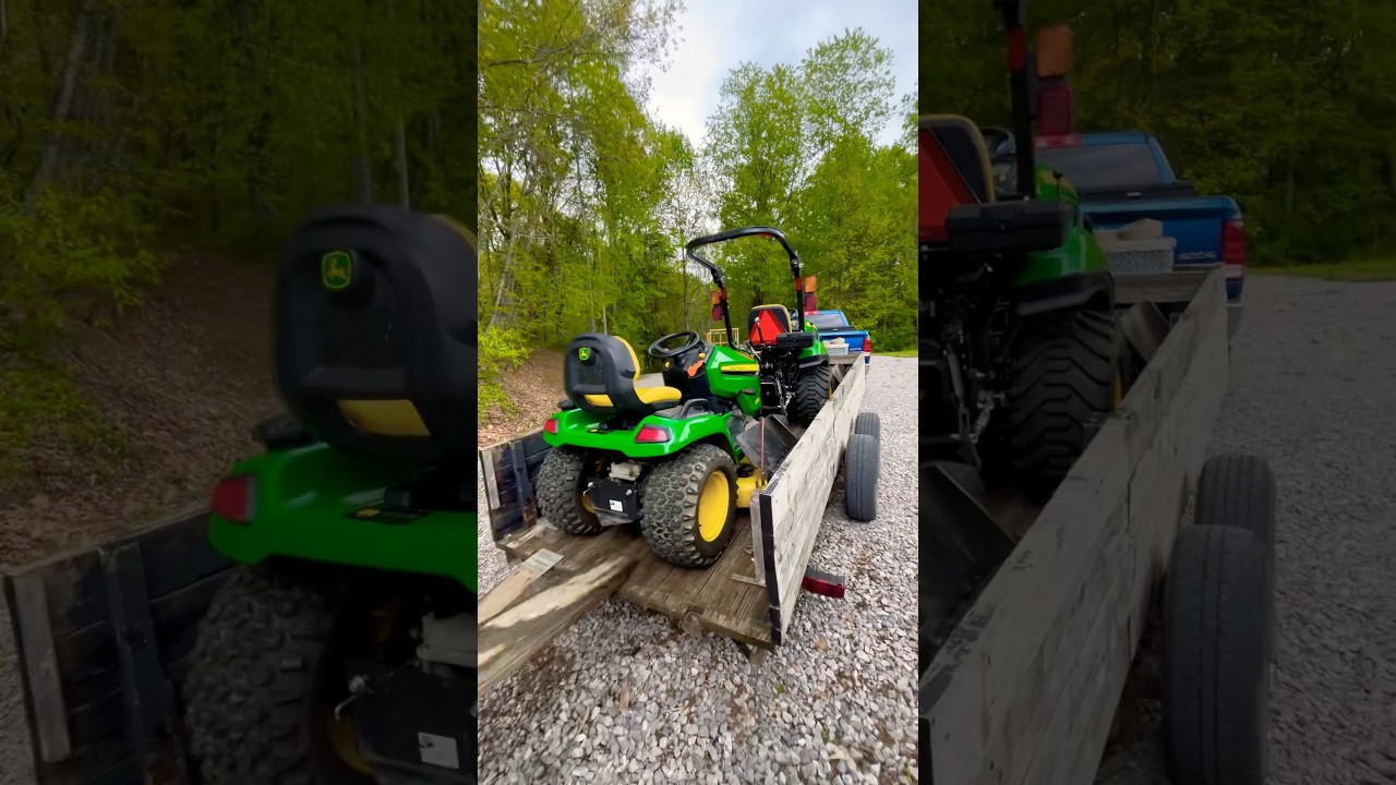 John Deere 1023E & X580 Shine This Weekend 🚜