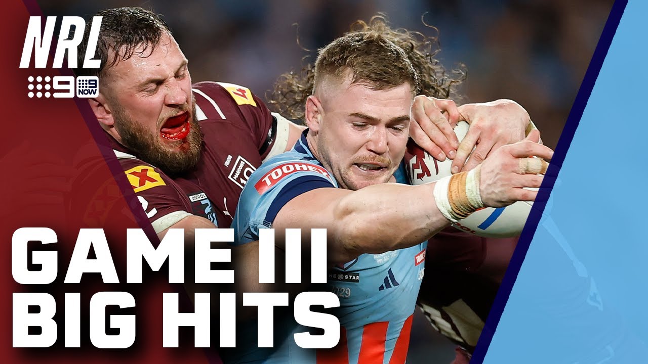 Epic Highlights & Bone-Crunching Hits from Origin Game III 🏉