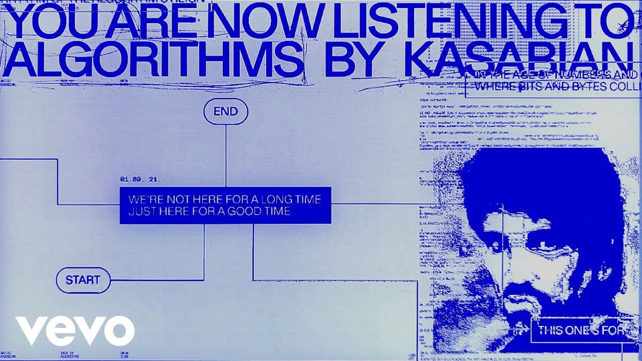 Kasabian - Algorithms 🎶 Official Lyric Video | Listen & Download Now
