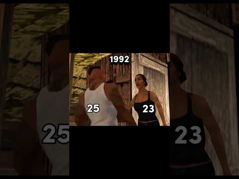 Carl Johnson and Catalina 🥀 #gta #gtasanandreas #edit #shorts #fyp #rockstar #game #sadedit