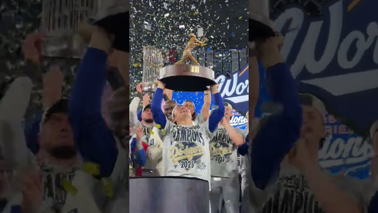 Yoshinobu Yamamoto Named World Series MVP! 🏆