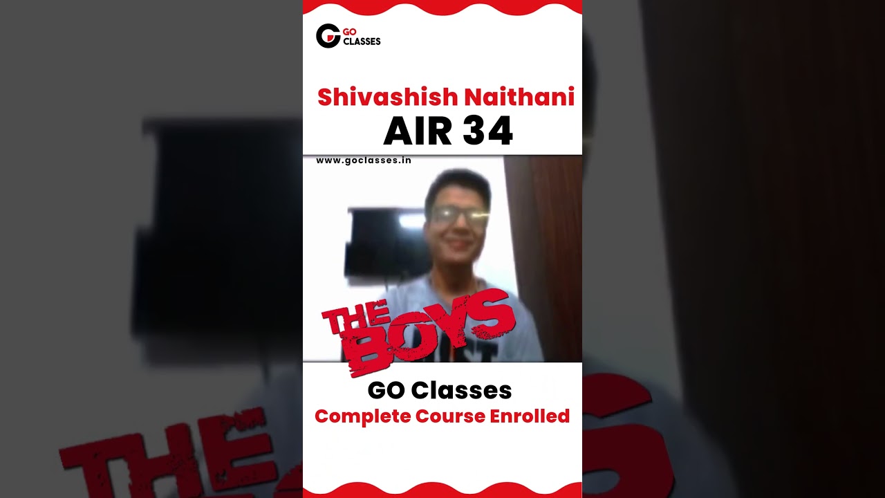 Shivashish Naithani Secures AIR 34 in GATE CSE 2023 on First Attempt