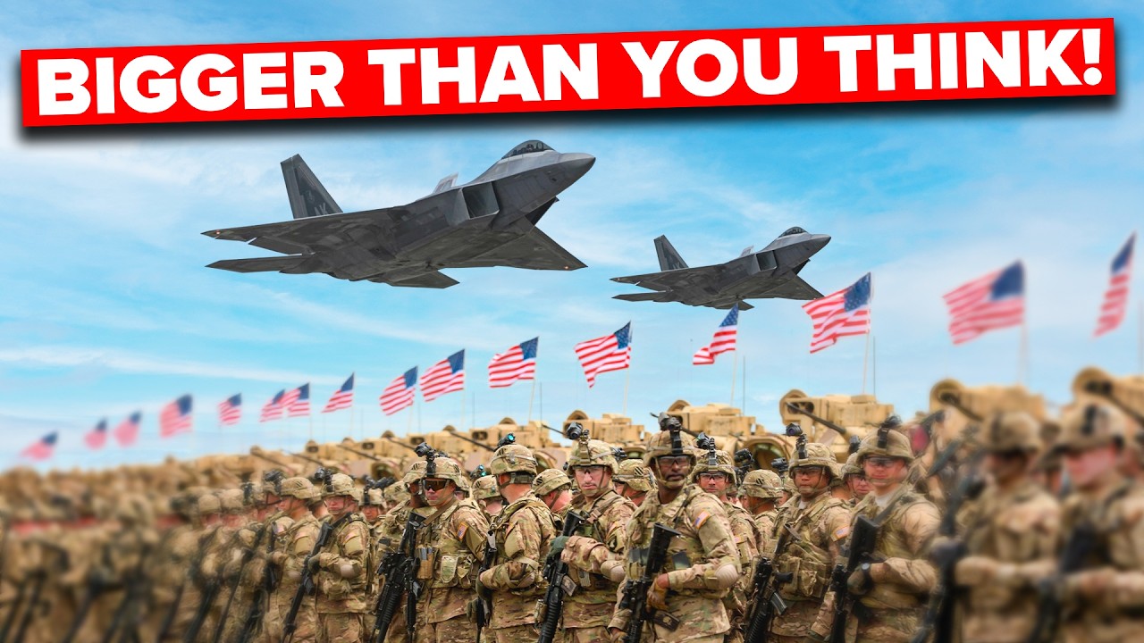 Unbelievable Size of the U.S. Military: How It Stacks Up Worldwide 🌍