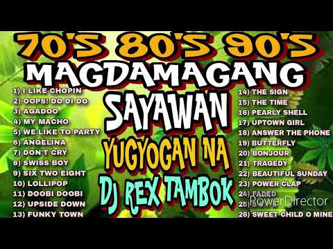 70'S 80'S 90'S DISCO MUSIC HITS SAYAWAN NA [ HARDTEK AND TEKNO REMIX 2024 ] [ DJ REX TAMBOK REMIX ]
