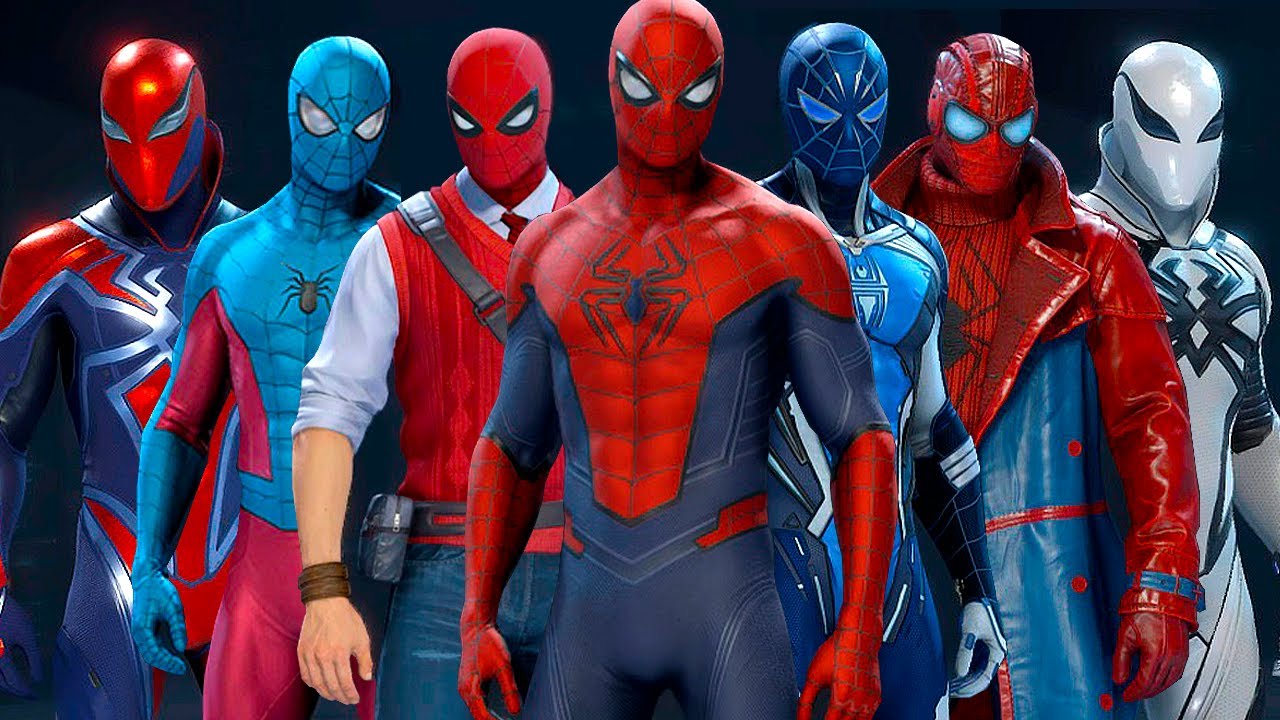 All Spider-Man Suits in Marvel's Avengers PS5 (4K) 🕷️