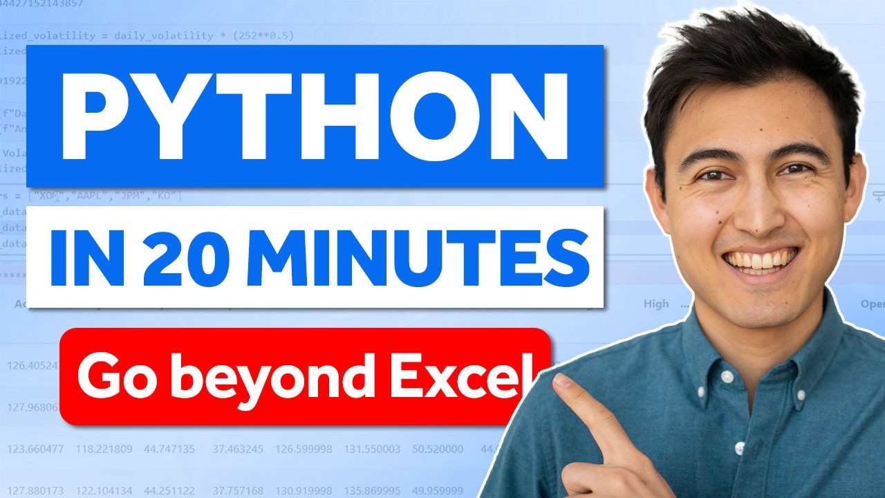 Master Python Basics in Just 20 Minutes! 🐍