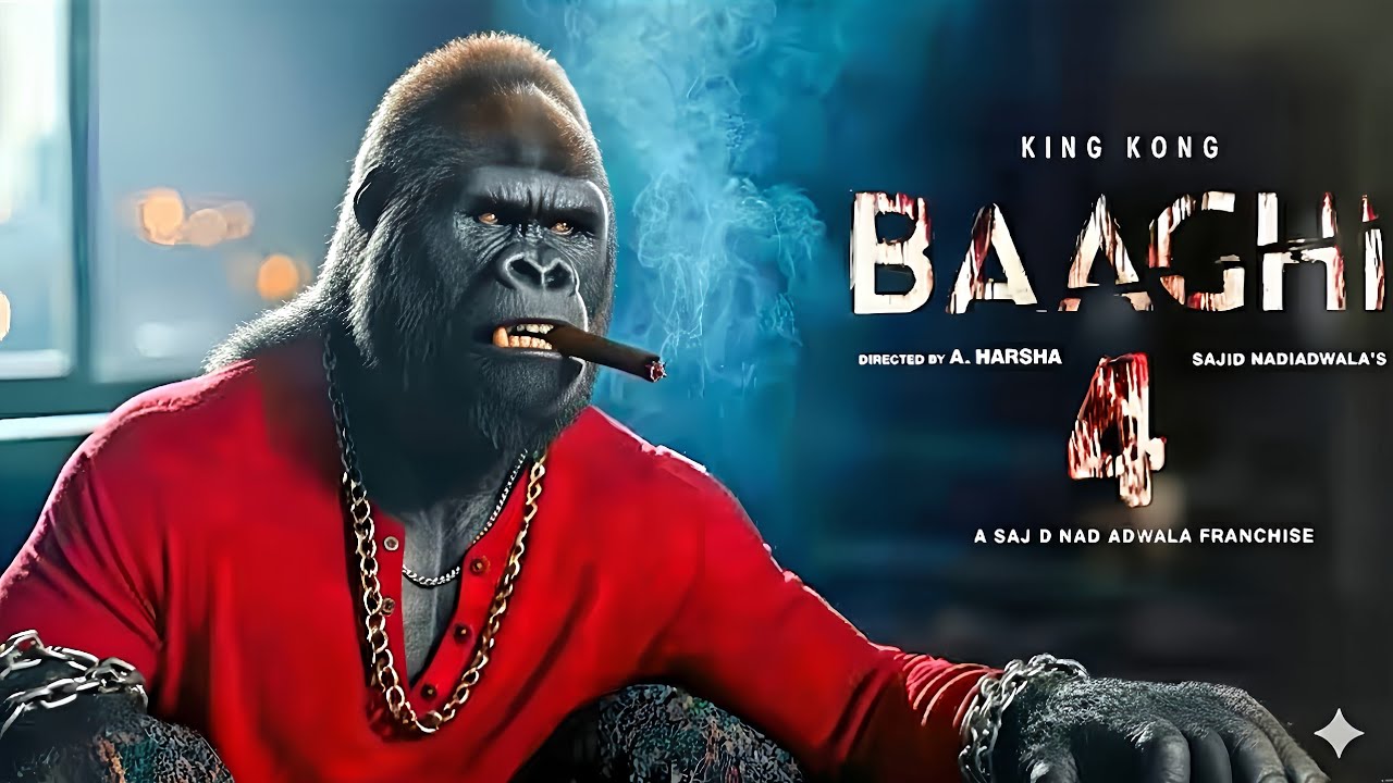 🔥 Baaghi 4: King Kong Teaser – The Epic Rise of the Monster Gorilla with Tiger Shroff