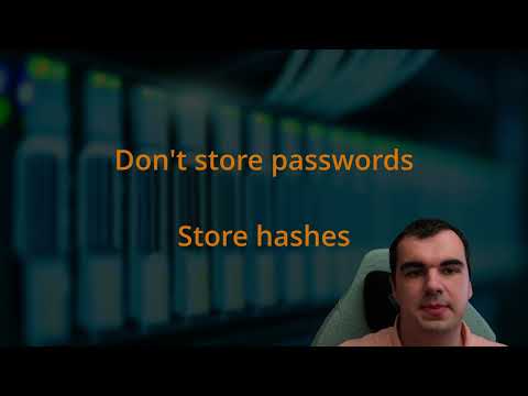 Hashing 4: cryptographic hashing (an explanation by tangent)