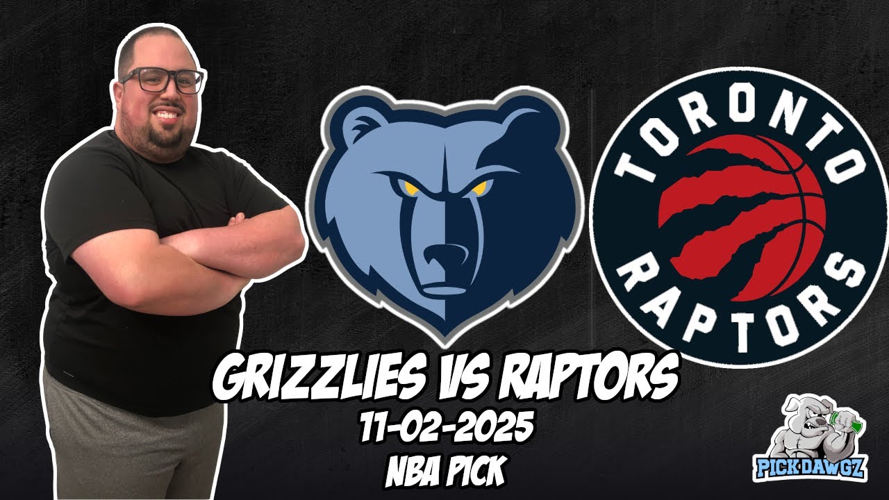 Memphis Grizzlies vs Toronto Raptors | Free NBA Picks & Expert Predictions for 11/2/25 🏀