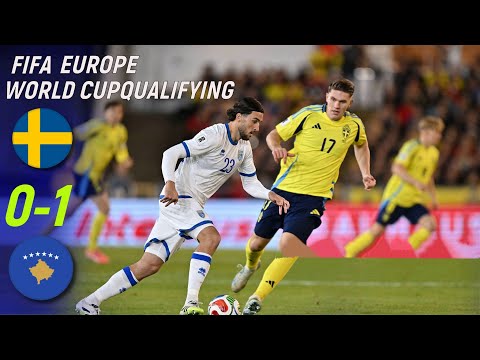 Sverige - Kosovo – Höjdpunkter – VM-kval
