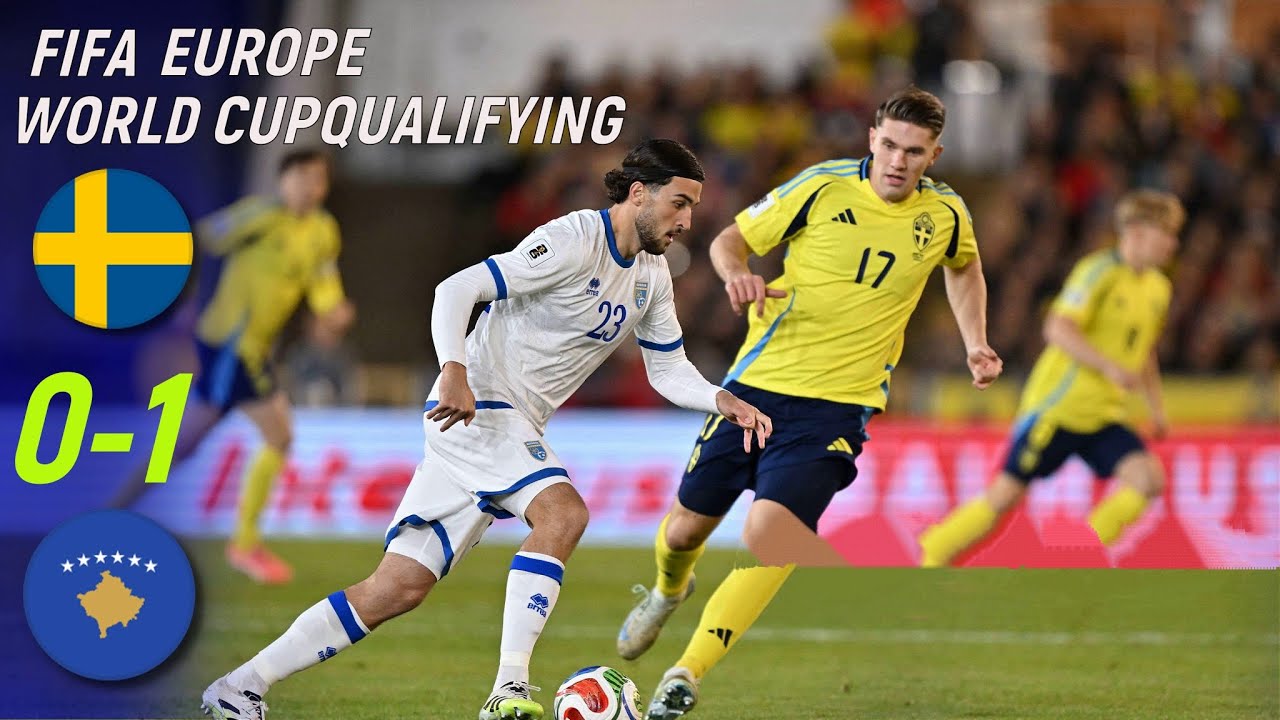 Sverige vs Kosovo: Spännande VM-kvalmöte i Göteborg ⚽