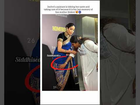 Because it's just respect for Sridevi mam❤️#shorts #bollywood #song #janhavikapoor #shridevi