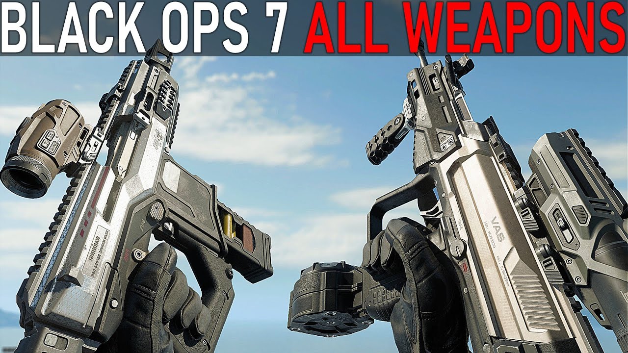 COD Black Ops 7 All Weapons Showcase 🔫