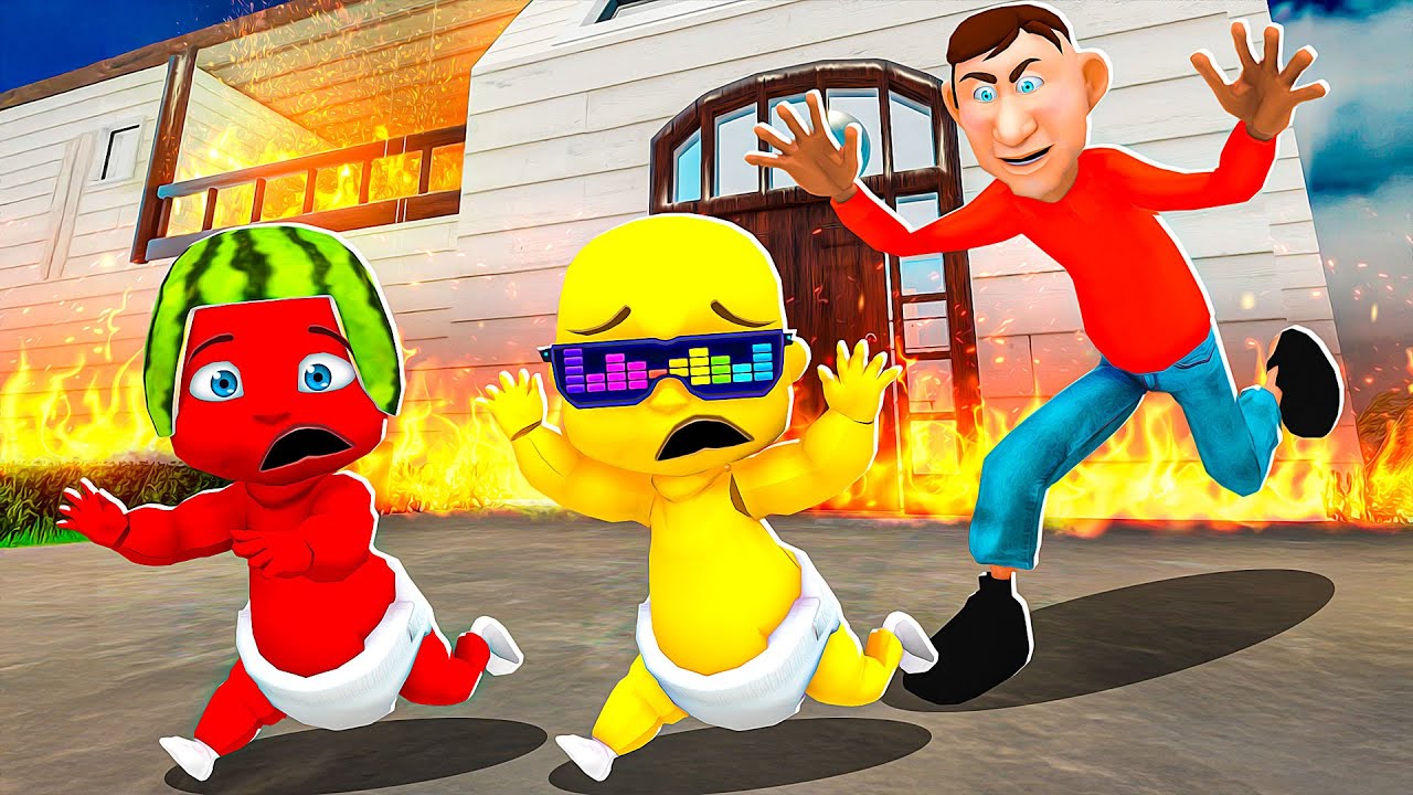 Baby Burns House in Who's Your Daddy ๐