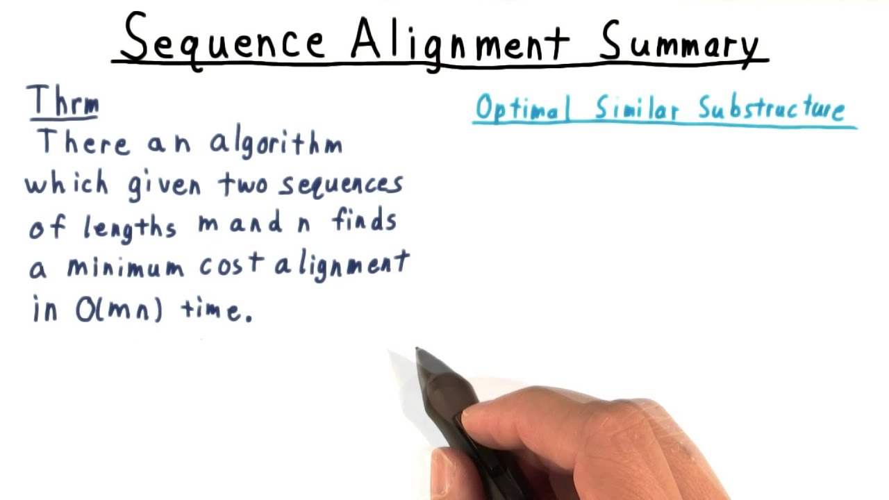 Mastering Sequence Alignment: Algorithms, Complexity & Theory π